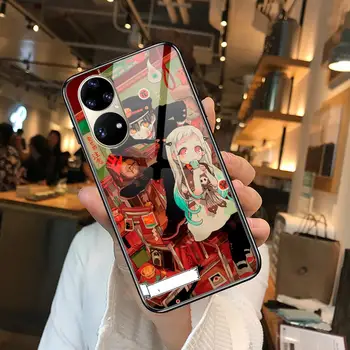 Калъф За телефон от закалено стъкло в стил аниме Ханако-Кун, вързан за Обличане, Калъф Huawei P40 Pro lite 5G P30 P Smart Z 2019 P10 Lite P20 P50