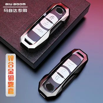 Калъф за дистанционно на ключа от с алуминиеви джанти за Mazda 2 3 5 6 Atenza Axela Demio CX-4 CX-5 CX5 CX-3 CX CX7-9 2016 2017 2018 2019