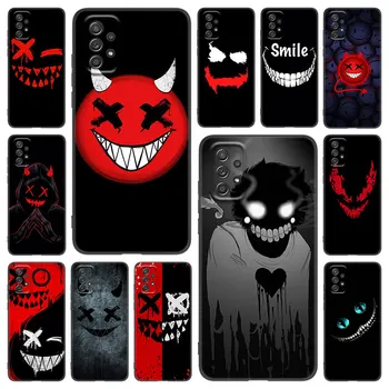 Калъф за телефон Smile Skeleton Devil за Samsung Galaxy А21 A30 A50 A52 ' S A13 A22 в а23 A32 A33 а a53 A73 5G A31 A12 A51 A70 A71 A72