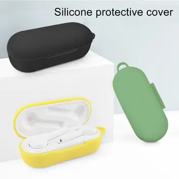 Карабинер Защитен Калъф Защитен Калъф Силикон устойчив на удари Bluetooth Слушалки Пълен комплект за Huawei Freebuds 3i Flypods 3