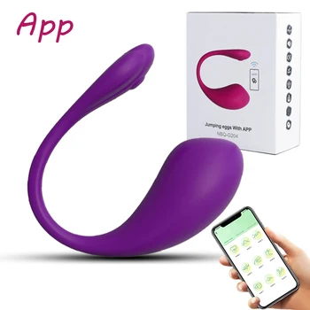 Качествено Приложение Bluetooth Вибратор Love Egg Безжични Секс Играчки За Жени Силикон Waterpoof G Spot Масаж На Женския Оргазъм