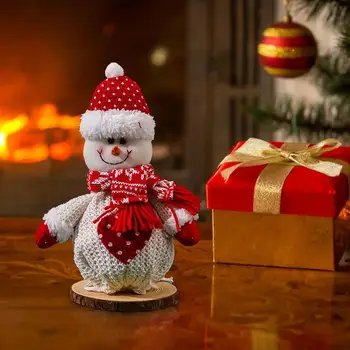 Коледен Чанта Бонбони Снежен Дядо Вязаная Кукла Коледен Чанта Бонбони За Опаковане На Подаръци Сватба Детски Душ Коледна Украса
