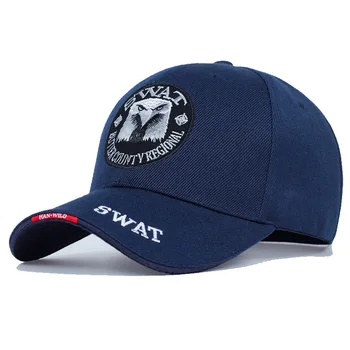 Командоси Тактическа бейзболна шапка за Мъжете Любители на Шапка Бухал Бродирани мека кост Солнцезащитная Шапка Панама шапка