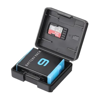 Кутия за Съхранение на Батерии Калъф Защитен Калъф за GoPro Hero 10 9 Черни Батерии