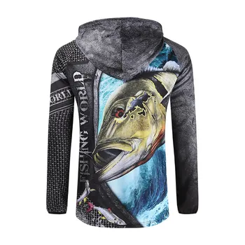 Летни дрехи за риболов, Солнцезащитная UV-яке, ледена коприна, Хладно Дишаща Тънка Риза С Дълъг ръкав, Мъжки Дрехи С Качулка, ropa джърси