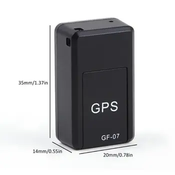 Магнитен GF07 GSM Мини ШПИОНСКИ GPS Тракер В Реално Време, който проследява Локатор-Устройство Мини GPS В Реално Време Автомобилния Локатор Отслеживающее Устройство