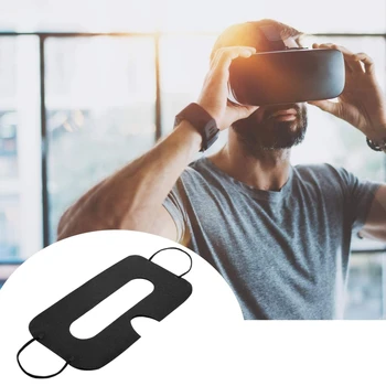 Маска За очи VR, Защита От Пот, Дишащи за Еднократна употреба от Нетъкан на Меките Тъкани За Oculus Quest 2, Главоболие, Колан, Аксесоари за виртуална Реалност