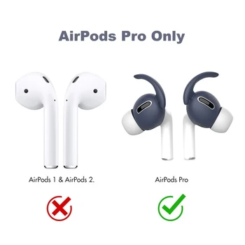 Меки Силиконови Слушалки с защита от Загуба на Apple Airpods Pro Air Шушулките Airpodspro Bluetooth Безжични слушалки Слушалки, Каишка Силикон