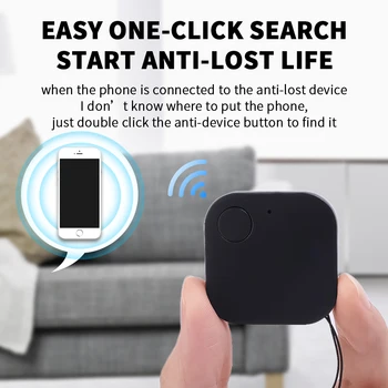 Мини GPS Тракер е Мобилен Bluetooth Безжична Локатор Пет Ключ за Проследяване Finder Детска Чанта в Чантата си Окачен Електронен Локатор