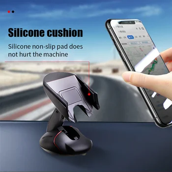 Мишка Стил на Притежателя на Телефона с Едно Щракване на Мишката Сгъване на Арматурното Табло на Автомобила Щанд Издънка Определяне на 360 ° Ротация Скоба за Iphone Samsung