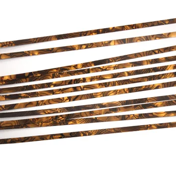 Много 10шт целлулоидных ивици с размери 5 mm x 1000 mm Декоративен Материал Китара корици Пурфлинг Кант