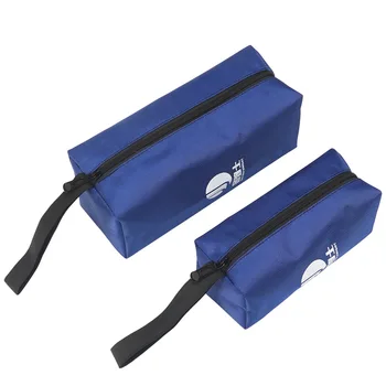 Многофункционална чанта за инструменти, Тъканно чанта за електрозахранване, Водоустойчива чанта за съхранение с множество джобове, чанта за съхранение на дребни детайли, чанта за съхранение