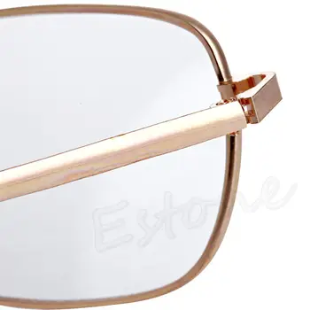 Модни Метални Очила За четене със защита От умора, Мъжки И Женски +1.00 1.50 2.00 2.50 3.00 3.50 4.00 Диоптър