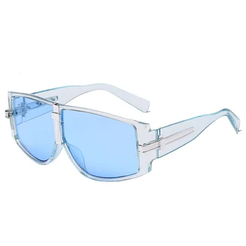 Най-Големи Слънчеви Очила Модерен Дамски Обувки Големи Размери за Големи Ретро Огледални Слънчеви Очила за Жени Дамски Маркови Дизайнерски Очила