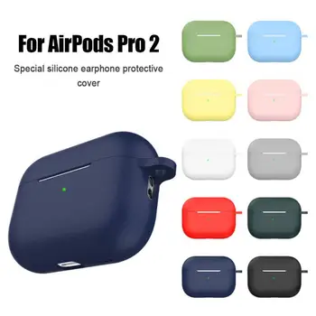 Нов Калъф За Apple Airpods Pro Безжична Bluetooth Калъф За Слушалки Ярки Цветове Кутия За AirPods 2 Pro За Air Шушулките Силиконов Калъф