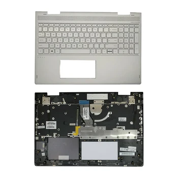 Нов за HP ENVY X360 15-BP 15M-BQ TPN-W127 LCD дисплей за лаптоп делото/се Преден панел/Акцент за ръце/Отдолу/Панти 924344-001 920436-031