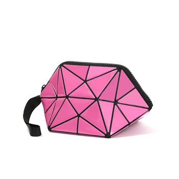 Нова геометрична косметичка, Модни Дамски чанта за съхранение, косметичка за пътуване на открито