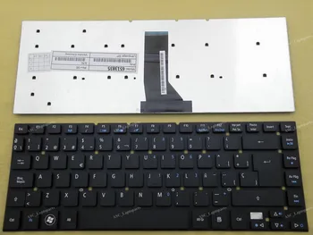 Новата клавиатура SP SpanishTeclado За лаптоп Acer Aspire V3-431 V3-471 V3-471G E1-470 E1-470G E1-470P E1-470PG E1-472 Черен