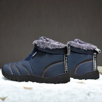 Обувки, Мъжки обувки и Кожени зимни Топли обувки Стръмни мотоциклетни мъжки Ботильоны Есенни мъжки Оксфордские зимни обувки мъжки работни обувки