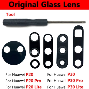 Оригинален Стъклен Обектив на Задната камера Със Стикер За Huawei P30 P40 Lite 5G P30 P40 Pro Стъкло на Обектива на Камерата С Инструмент За Ремонт