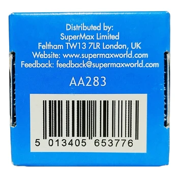Острието на бръснач Super Max Super от неръждаема стомана с едно острие на 1 опаковка / 100 остриета