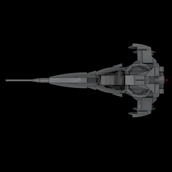 Оторизиран MOC-126424 Призрак-Dart военен Космически кораб Научно-Фантастичен космически кораб Модел Набор от градивни блокове (242 бр.)