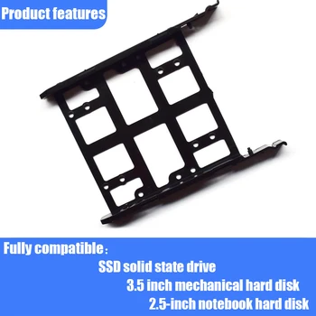 Пластмасов Монтажен Адаптер за твърд диск SSD за 2,5-инчов/3,5-инчов PC, Корпус на твърдия диск, на Притежателя на Тавата За Корпуса на твърдия диск на КОМПЮТЪР