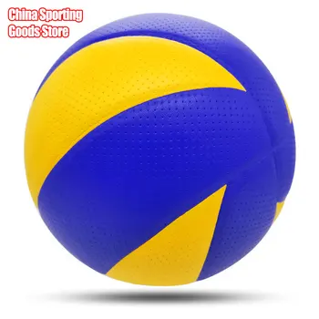 Популярният волейбол, mva300, сверхтвердое влакна, марка, конкурс, размер 5, безплатен въздушна помпа + игла + Мрежест чанта