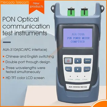 Преносим оптичен електромера COMPTYCO AUA-310A/ U PON FTTX/ ONT / OLT 1310/1490/1550 нм APC ИЛИ UPC по Избор