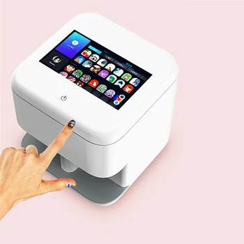 Преносим принтер за нокти изкуство цифров св Печатна Машина на нокътя на екрана за докосване 3D произведено умен с оборудване за Нокти изкуство маникюр Вифи
