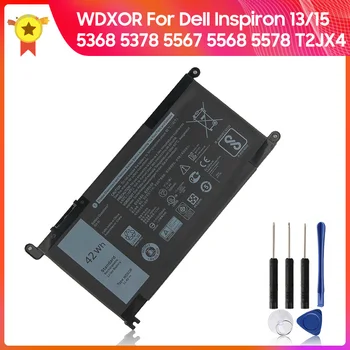 Преносимото батерия WDXOR за Dell Inspiron 15 5568/13 7368 T2JX4 серия WDXOR P61F001 13 5368 5378 15 5567 5568 5578 T2JX4