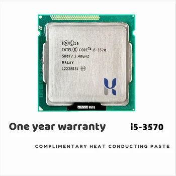Процесор Intel Core i5-3570 i5 3570 3.4ghz Четириядрен четырехпоточный процесор 6M 77W LGA 1155