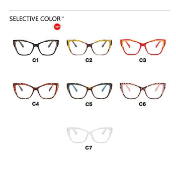 Реколта TR90 Цветни Очила За Очите Дамски Модни Анти-Сини Светлинни Точки 2023 Нови Рамки За Очила Очила