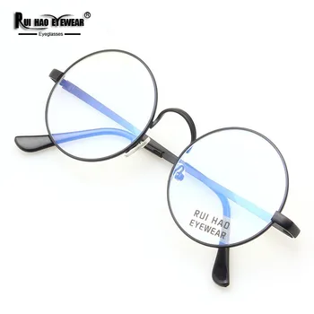 Ретро Кръгли Рамки За Очила Унисекс Модни Рамки За Очила-Популярните Оптични Очила Руи Hao Eyewear 5013