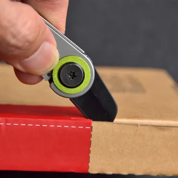 Ретро Мини-Универсален Нож с Цип Инструмент За извличане на Експресни Кутии за Оцеляване На Открито EDC Притурка Ключодържател Висулка Джобни Ножчета