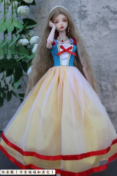 Рокля принцеса snow white/вечерна рокля 30 см, дрехи за кукли, дрешки За 1/6 Xinyi FR ST mengfan, дрехи За Барби кукли /играчки за момичета