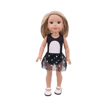 Рокля с пола за кукли са подходящи за 14,5 инча, EXO, 32-34 см, Paola Reina, 1/6 BJD, Аксесоари за кукли, Детски, играчки за момичета, стоп-моушън облекло