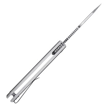 Сгъваем джобен нож Kizer Ki4562A1 / A2 / A3 Корморан Нож за оцеляване с острие от стомана S35VN и ръкохватка G10 с Дълбоко клипс за носене