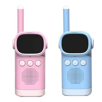 Сладки Мини Безжична за умни детски уоки-токита за родители и деца на 2-way радио Играчка подарък, Подходящ за 1-3 КМ вътрешна комуникация