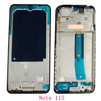 Средната Рамка LCD Рамка за Табела Панел на Шасито Корпус За Xiaomi Redmi Note 11 Pro 11S Телефон Метална LCD Рамка на резервни Части За Ремонт на