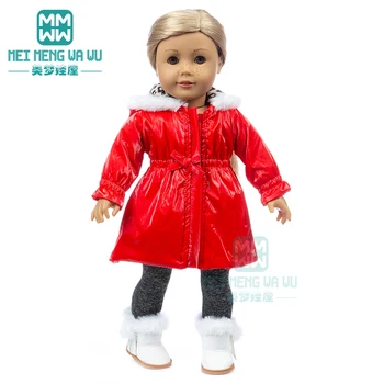Стоп-моушън облекло Памучен яке, пуховик, костюм за американската кукла 43 см-45 см и има кукли