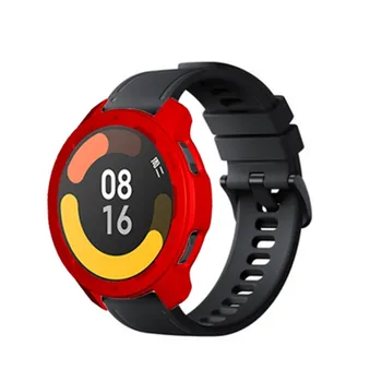 Твърд Калъф За часа от КОМПЮТЪР За Xiaomi Mi Watch S1 Active Smartwatch Универсален устойчив на удари Защитна Броня За Xiaomi Mi Watch