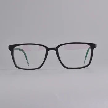Титановая дограма женски мъжки квадратни очила по рецепта рамки рамки от очила за четене мъжки женски Декоративни очила