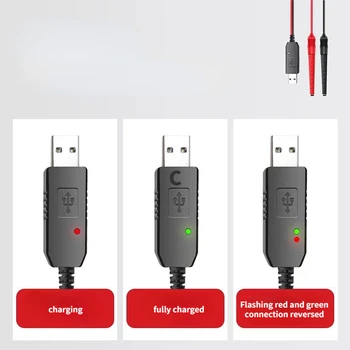 Универсален радио хям Зарядно Устройство Клип, USB Зареждане, за на Двустранния Радио Източник на Захранване Dc 4 от 8 В Стабилен Ток Батерия Chagering Line