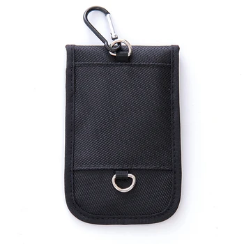 Фарадей Ключовете От Колата Чанта За Съхранение на Кредитни Карти RFID Блокиращите Протектор Ключодържател Екранировка на Сигнала Заключване Чанта за Носене на Ключодържател Ключ BAG1032
