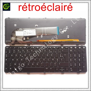 Френска клавиатура с подсветка Azerty за HP probook NSK-CQASV 9Z.N9KSV.A0F 736648-051 738696-051 721953-051 727682-051 728918-051 FR