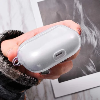 Художествени Абстрактен Прозрачен Калъф За Слушалки Apple Airpods Pro Устойчив На Удари-Мек Силиконов Защитен Калъф Air Шушулките Pro За Слушалки