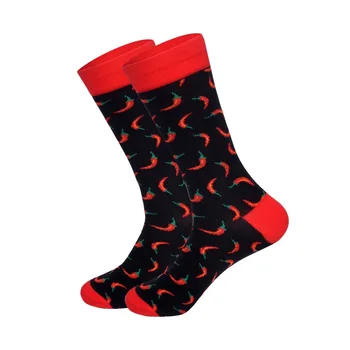 Цветни Мъжки Чорапи в стил Харадзюку, Забавни Мъжки Чорапи с участието на Чужденец, Коали, Чили, Новост, Ежедневни Цветни Чорапи За Екипажа, Честит Сватбен Подарък