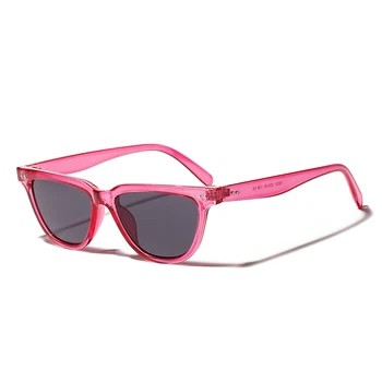 Черни Квадратни Слънчеви Очила Дамски Модни Дизайнерски Пластмасови Рамки за Мъже С Нитове Сладки Розови Дамски Слънчеви Очила Ретро Дамски Очила с UV400