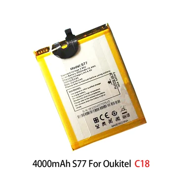батерия За Oukitel Mix2 S67 K12 S77 C18 S80 C21 WP1 WP2 Висококачествен Литиево-Полимерна батерия Bateria